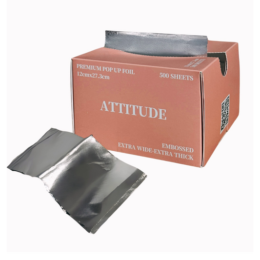 attitude hair foil professional salon supply balayage highlights hair colour pop up foil