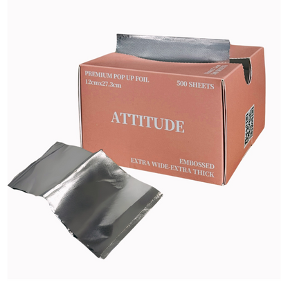 attitude hair foil professional salon supply balayage highlights hair colour pop up foil