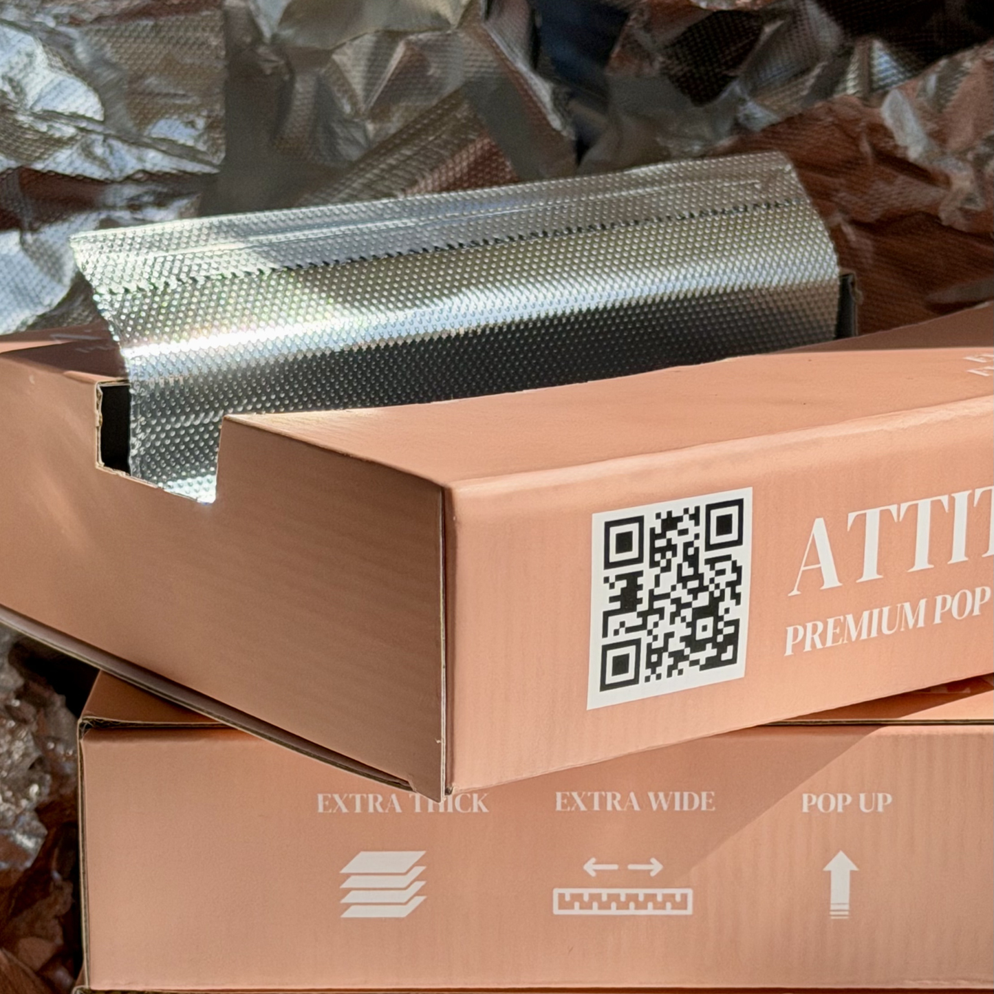 attitude hair foils foil aluminum extra wide sheets balayage highlights