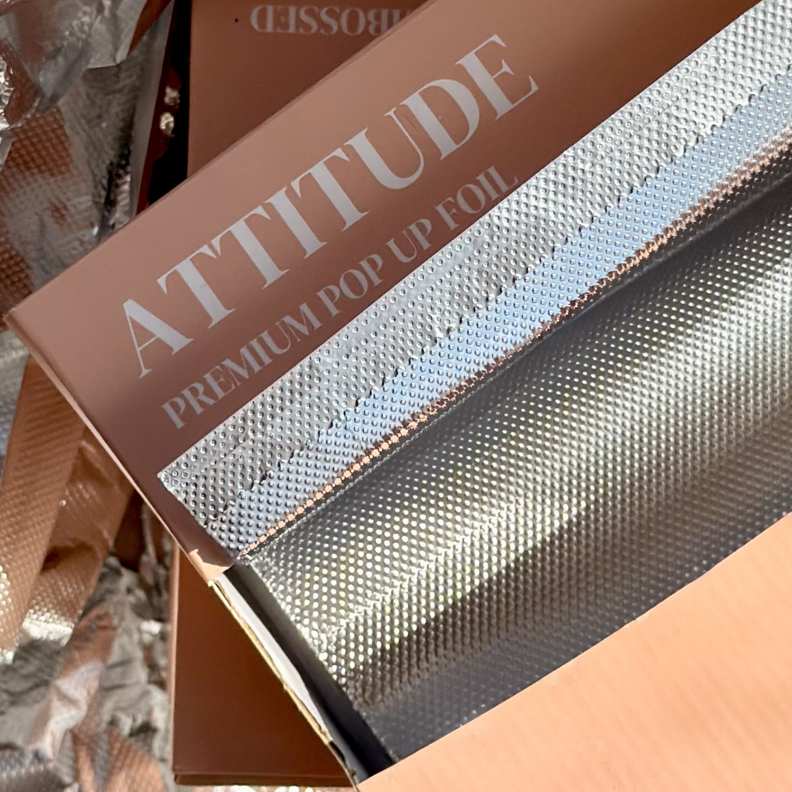 attitude hair foils foil aluminum extra wide sheets balayage highlights pop up