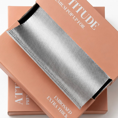 attitude hair foils foil aluminum extra wide sheets balayage highlights pop up 